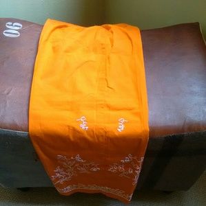 Ann Taylor Loft Orange Capris